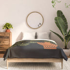 Leafy Plant In Vase Comforter Gallery Image 3