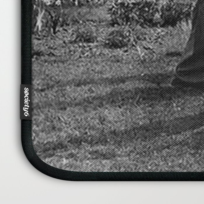 Circle Of Witches, Natchez Trace Vintage Women Dancing black and white photograph - photography - photographs Laptop Sleeve Gallery Image 3