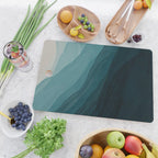 Waves Into The Depths | Wave Texture Design Cutting Board Gallery Image 2