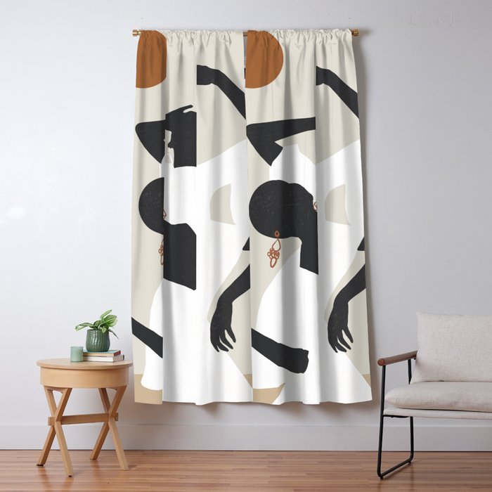 Dance 3 Window Curtain Gallery Image 1