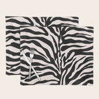 Classic Zebra Print Placemat Gallery Image 1