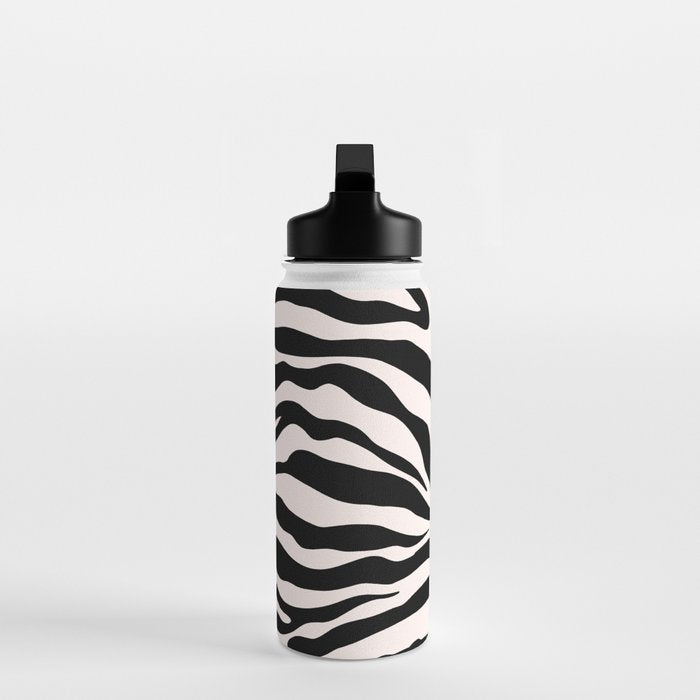 Classic Zebra Print Water Bottle Gallery Image 3