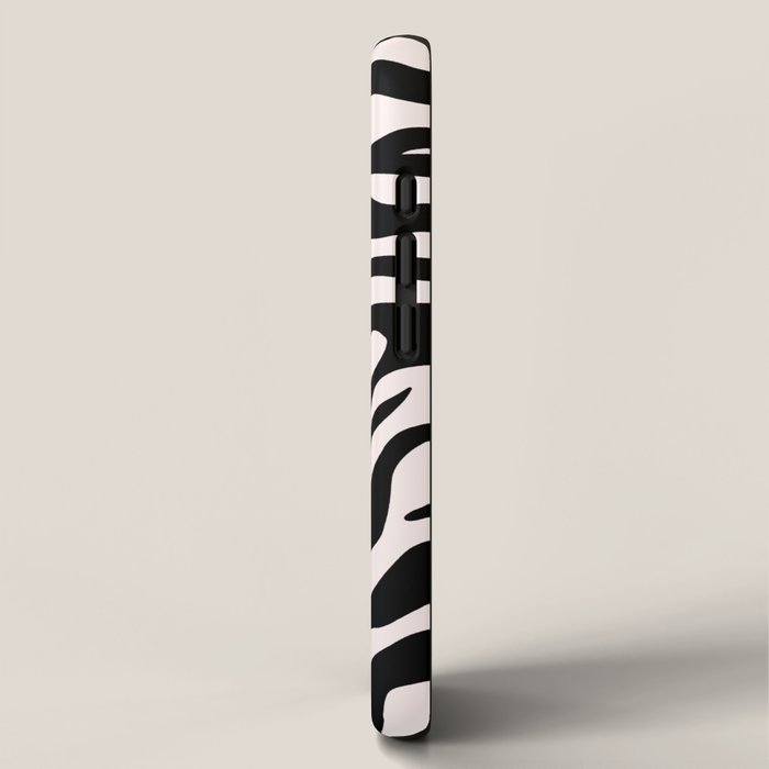 Classic Zebra Print iPhone Case Gallery Image 2