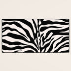 Classic Zebra Print Desk Mat Gallery Image 3