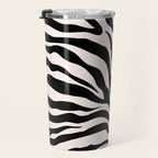 Classic Zebra Print Travel Mug Gallery Image 3