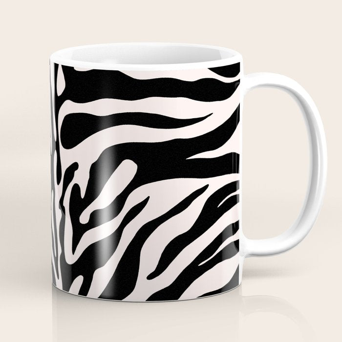 Classic Zebra Print Coffee Mug Gallery Image 1