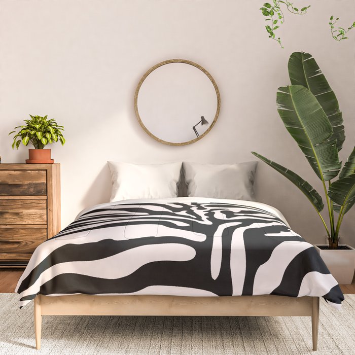 Classic Zebra Print Comforter Gallery Image 3