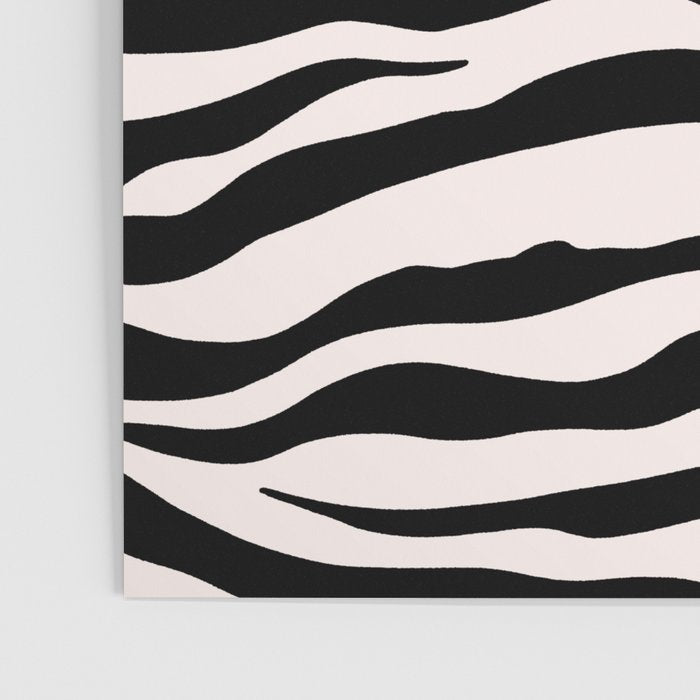 Classic Zebra Print Poster Gallery Image 3