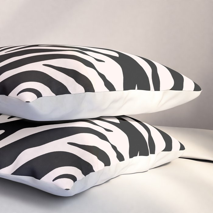 Classic Zebra Print Pillow Sham Gallery Image 3