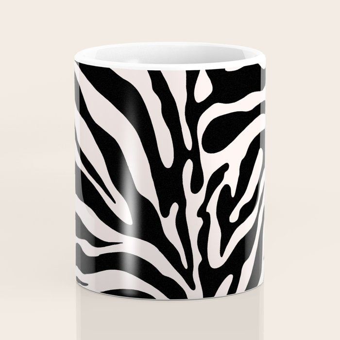 Classic Zebra Print Coffee Mug Gallery Image 4