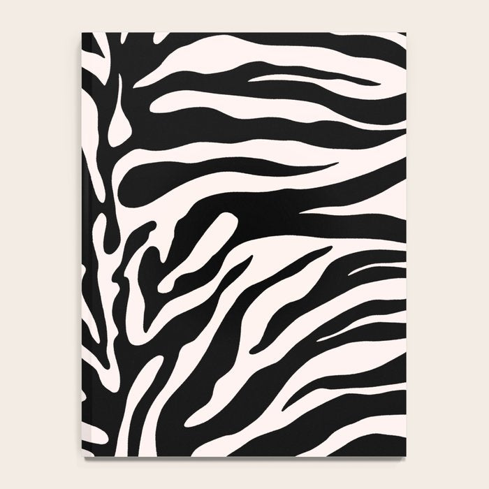 Classic Zebra Print Notebook Gallery Image 4