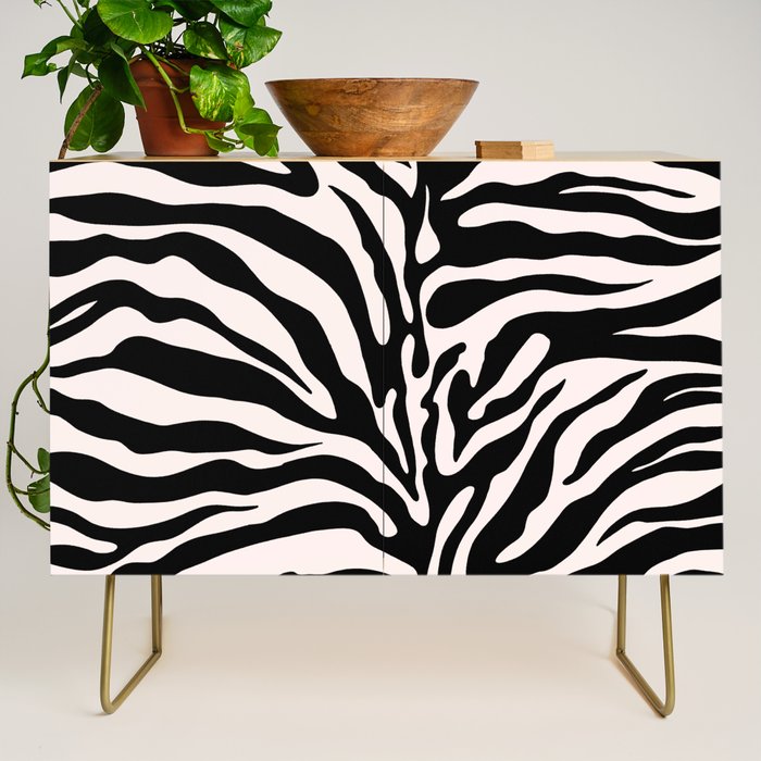Classic Zebra Print Credenza Gallery Image 1