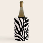 Classic Zebra Print Wine Chiller Gallery Image 1