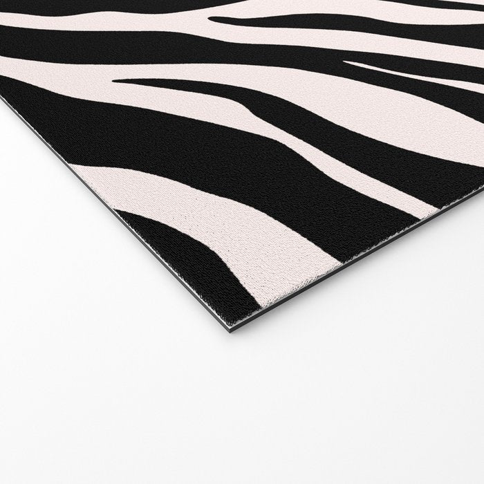 Classic Zebra Print Welcome Mat Gallery Image 2