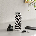 Classic Zebra Print Water Bottle Gallery Image 4