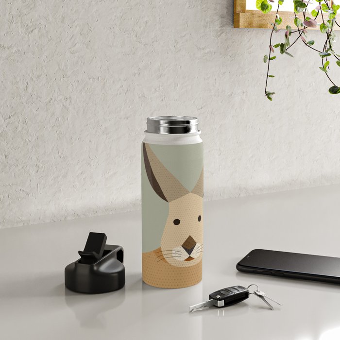 Whimsy European Hare Water Bottle Gallery Image 4