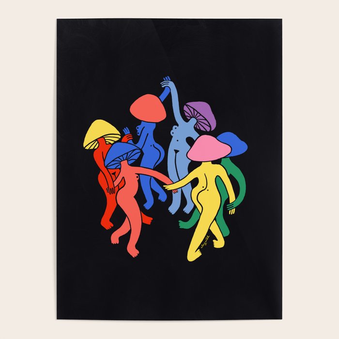 Mushroom Dance Poster Gallery Image 4