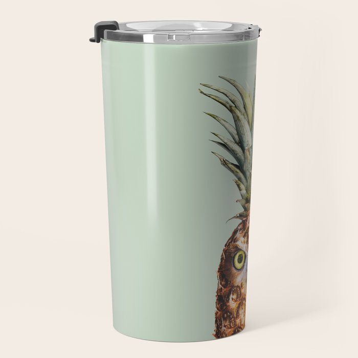 PINEAPPLE OWL Travel Mug Gallery Image 3