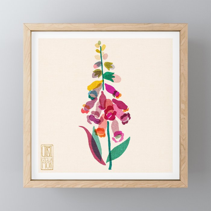 Foxglove Mini Art Print Gallery Image 1