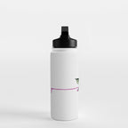 Flower Flamingo Water Bottle Gallery Image 3