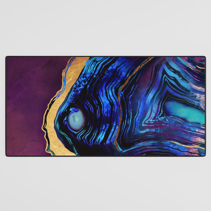 Agate Abstract Desk Mat Gallery Image 3