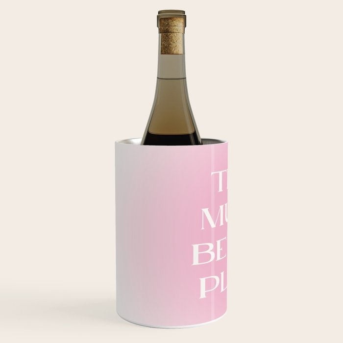 This Must Be The Place Pink Gradient Wine Chiller Gallery Image 2