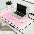 This Must Be The Place Pink Gradient Desk Mat Gallery Image 2