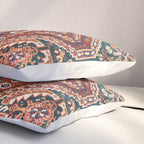 Qashqai Khorjin  Antique Fars Persian Bag Face Print Pillow Sham Gallery Image 3