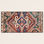 Qashqai Khorjin  Antique Fars Persian Bag Face Print Desk Mat Gallery Image 3