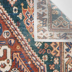 Qashqai Khorjin  Antique Fars Persian Bag Face Print Wall Tapestry Gallery Image 3