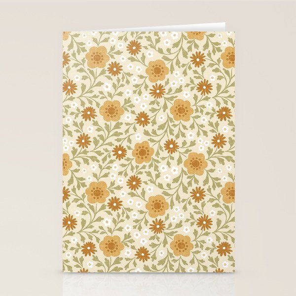 Eloise Floral - Gold Stationery Card Gallery Image 2