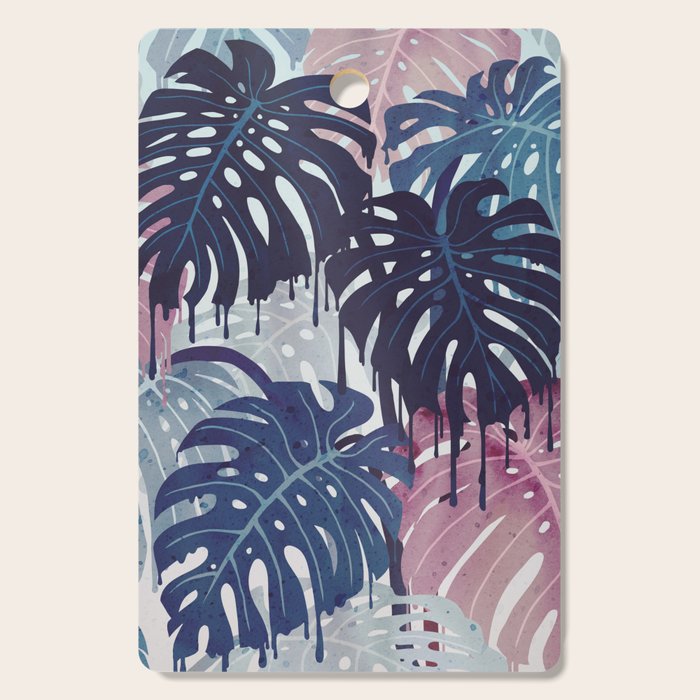Monstera Melt Cutting Board Gallery Image 1