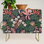 Dark Bohemian Tropical Charm Credenza Gallery Image 1