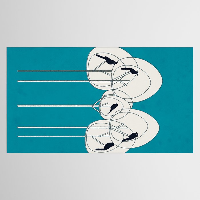 Song from the Branches 4 Tablecloth Gallery Image 2