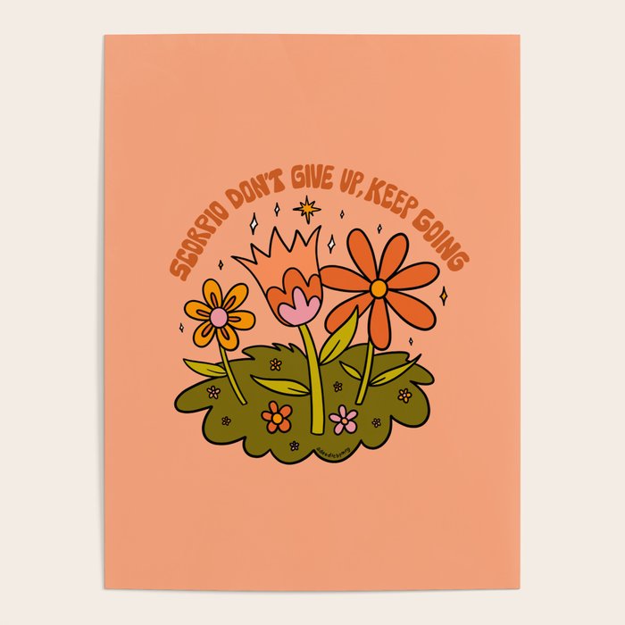 Scorpio Flower Poster Gallery Image 4