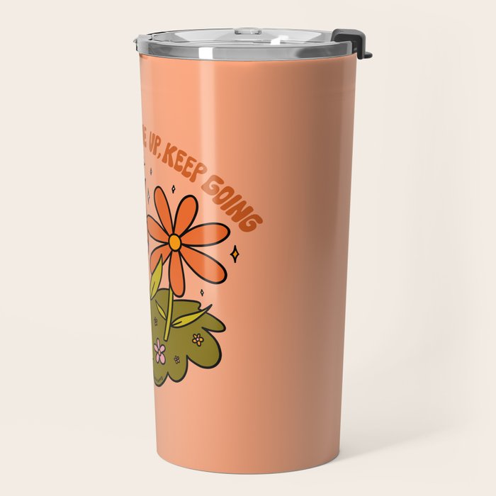 Scorpio Flower Travel Mug Gallery Image 2