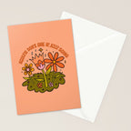 Scorpio Flower Stationery Card Gallery Image 2