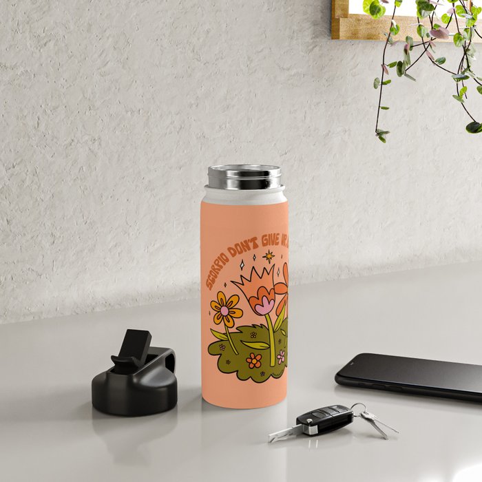 Scorpio Flower Water Bottle Gallery Image 4