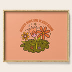 Scorpio Flower Serving Tray Gallery Image 1