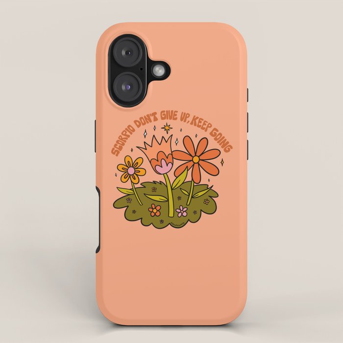 Scorpio Flower iPhone Case Gallery Image 1