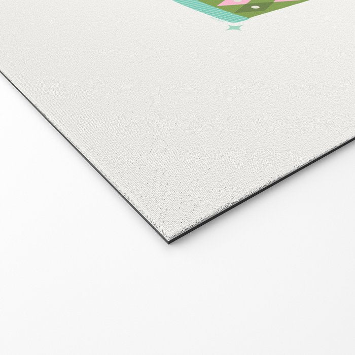 Retro Coffee Thermoses Multicolor on White Welcome Mat Gallery Image 2