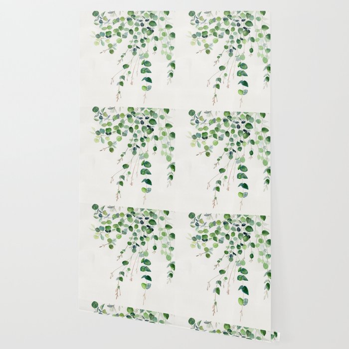 Eucalyptus Watercolor Wallpaper Gallery Image 2