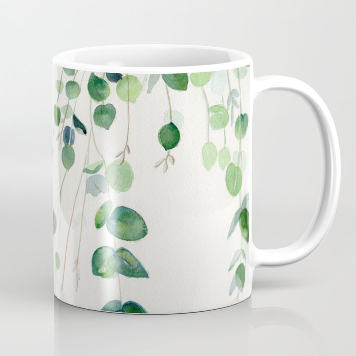 Eucalyptus Watercolor Coffee Mug Gallery Image 1