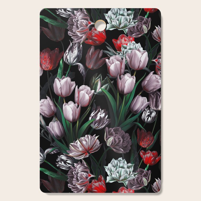 Magic Tulips Pattern VI Cutting Board Gallery Image 1