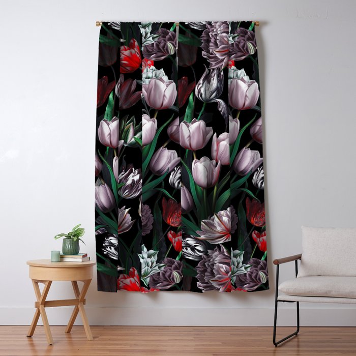 Magic Tulips Pattern VI Window Curtain Gallery Image 5