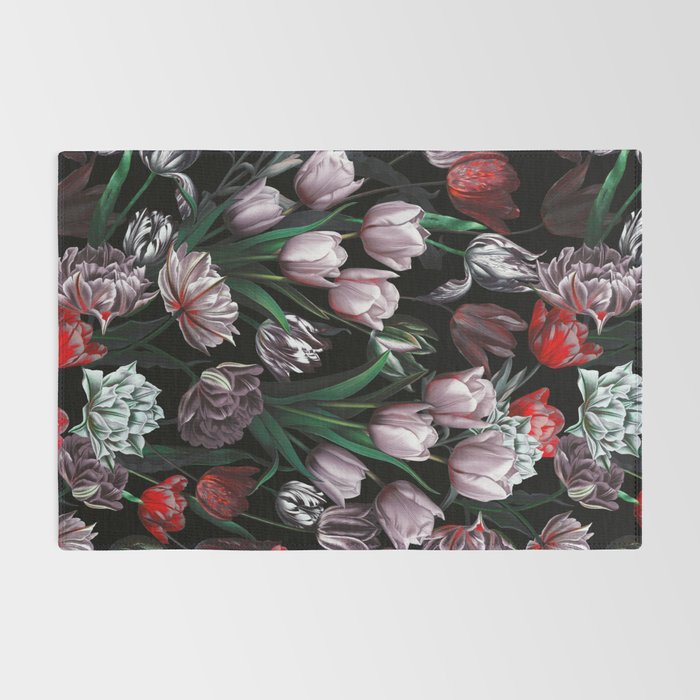 Magic Tulips Pattern VI Rug Gallery Image 2