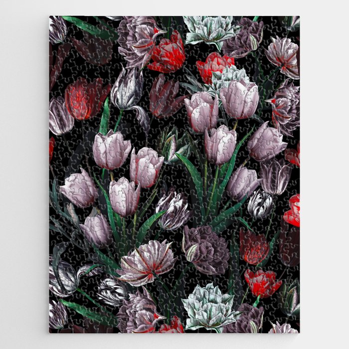 Magic Tulips Pattern VI Jigsaw Puzzle Gallery Image 1