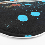 Brutalized Portrait of a Gentleman 1 Bath Mat Gallery Image 3