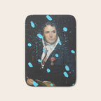Brutalized Portrait of a Gentleman 1 Bath Mat Gallery Image 1