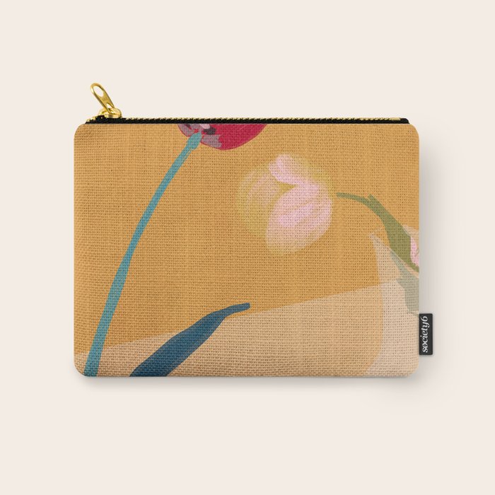 Flowers 28 Carry All Pouch Gallery Image 1